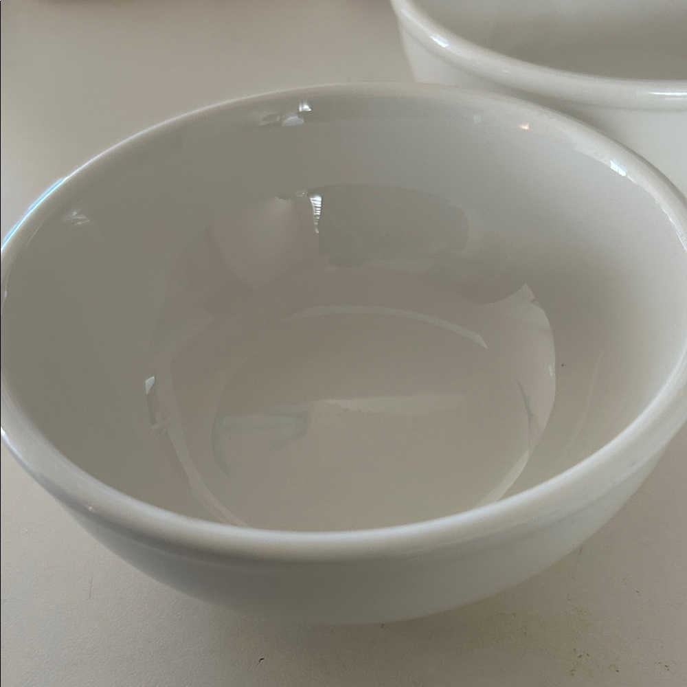1996 Vintage Elegant White restaurant Homer Laughlin
